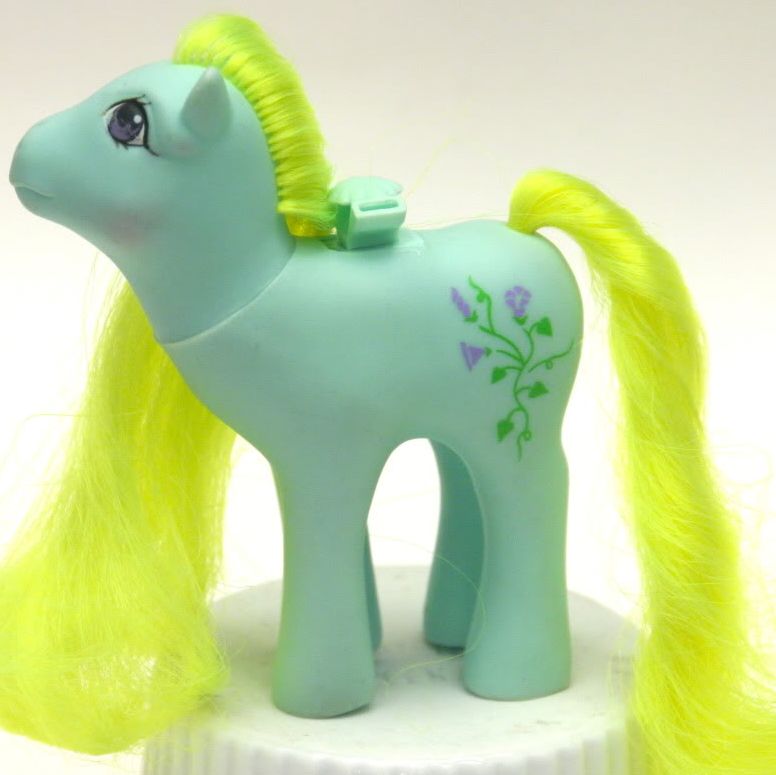 G1 My Little Pony Identification by Body Color