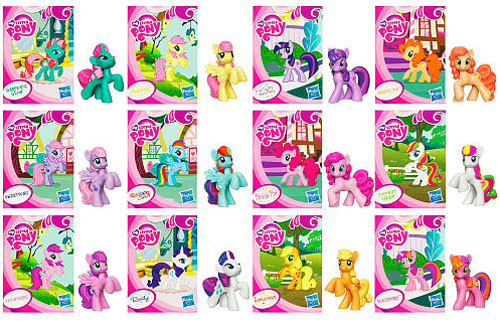 my little pony mini figures names