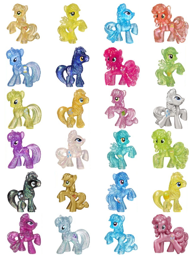 my little pony mini figures names