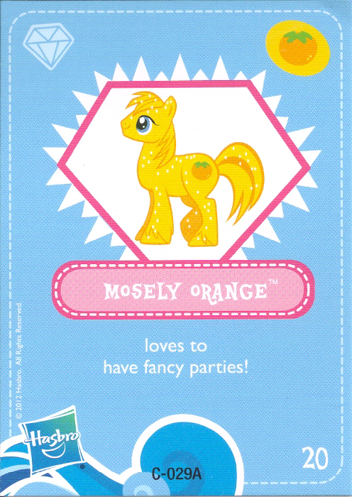 über 200 weitere Ponys My little Pony Blind Bag Figur Mosely orange 
